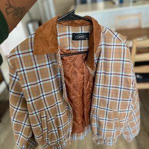 Cider plaid jacket